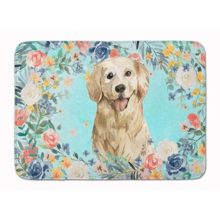 Carolines Treasures Golden Retriever Machine Washable Memory Foam Mat CK3425RUG
